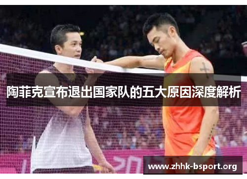陶菲克宣布退出国家队的五大原因深度解析